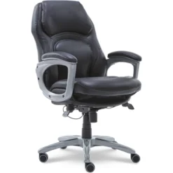 Back N Motion Health & Wellness Executive Chair Black Leather - Serta 10 Back N Motion Health & Wellness Executive Chair Black Leather - Serta -Furniture Store GUEST 69b08773 8421 4358 97d9 5dcbd94d17f6