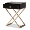 1 Drawer Patricia Brass Tone Metal Nightstand - Baxton Studio 2 1 Drawer Patricia Brass Tone Metal Nightstand - Baxton Studio -Furniture Store GUEST 6be44cc5 353d 40c8 aa9d da769f868d3b