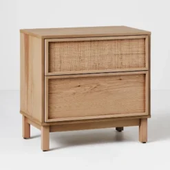 Wood & Cane Transitional Nightstand - Hearth & Hand™ With Magnolia 20 Wood & Cane Transitional Nightstand - Hearth & Hand™ With Magnolia -Furniture Store GUEST 6c47a1ff ce6a 4448 9a6a 5cf9c0d54333