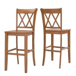 Set Of 2 29" South Hill Double X Back Barstools - Inspire Q 22 Set Of 2 29" South Hill Double X Back Barstools - Inspire Q -Furniture Store GUEST 6e8b92af 1793 4dcb 9fa3 24ab4ae77e20