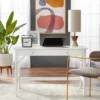 Mid-Century Modern Desk White - Buylateral -Furniture Store GUEST 6effedf4 8092 4523 b4ab 8c5c00cb093a