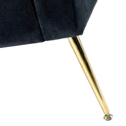 Raphael Velvet Tufted Upholstered Wingback Chair Accent Wingback Silhouette With Diamond Button Tufting | Karat Home -Furniture Store GUEST 6f0c0d35 7279 4e3c 87e9 4a9edb862f1b