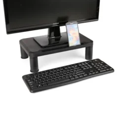 Mind Reader 2pk Small Plastic Monitor Stands Black -Furniture Store GUEST 6fb20e30 417d 46a9 9e25 f5c3b20d60d7