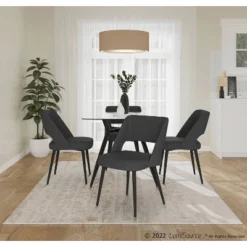 Valencia Steel/Polyester Dining Chair - LumiSource -Furniture Store GUEST 6fcdc04c c7e4 4a47 b773 0e3f8b5f205b