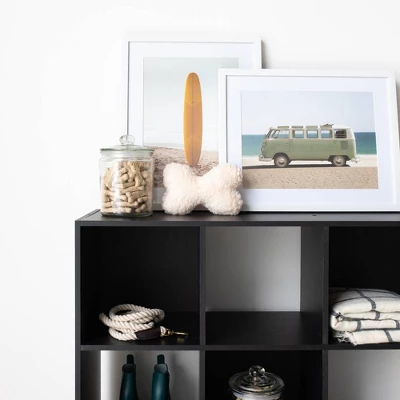 35.43" Langdrew 9 Cube Organizer Black - Signature Design By Ashley 6 35.43" Langdrew 9 Cube Organizer Black - Signature Design By Ashley - Image 4