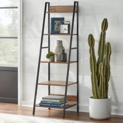 3pc Denton Ladder Desk And Shelf Walnut/Black - Buylateral 11 3pc Denton Ladder Desk And Shelf Walnut/Black - Buylateral -Furniture Store GUEST 70d65bcd 4bee 443e 8fc9 e10407cdd366