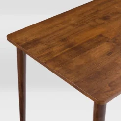 6pc Branson Wood Dining Set With Bench Walnut Stain - CorLiving -Furniture Store GUEST 70f279f9 008a 4ccb ad05 7873832d1aa7