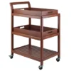 Albert Entertainment Cart Walnut - Winsome -Furniture Store GUEST 713bbe01 8e6c 422b 92f6 f560a8c792d2
