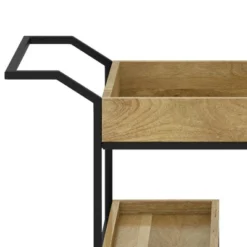 Lintz Bar Cart Natural - WyndenHall 17 Lintz Bar Cart Natural - WyndenHall -Furniture Store GUEST 719d0fe3 7062 464e 9167 f4da0c439239