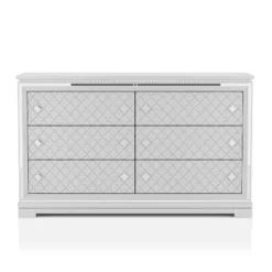 5pc Tenaya Bedroom Set Silver/Gray - HOMES: Inside + Out -Furniture Store GUEST 72be4f0d d349 4b69 8f67 296ca9c3408e