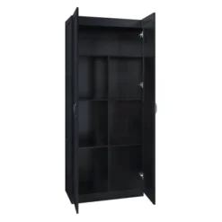 Hopkins Modern 7 Shelf Freestanding Storage Closet - Manhattan Comfort 17 Hopkins Modern 7 Shelf Freestanding Storage Closet - Manhattan Comfort -Furniture Store GUEST 7450a729 040e 4740 b413 ab4697f42751