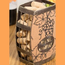 Vintiquewise Vintage Decorative Metal Barrel Shaped Tabletop Countertop Wine Cork Holder 10 Vintiquewise Vintage Decorative Metal Barrel Shaped Tabletop Countertop Wine Cork Holder -Furniture Store GUEST 74dc7503 726e 4cee a9b8 5cbc8923a831