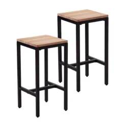 Set Of 2 Nashhex Kitchen Counter Height Barstools Black/Natural - Aiden Lane -Furniture Store GUEST 74fca911 2f53 4c9b b243 52843fe5cc4d