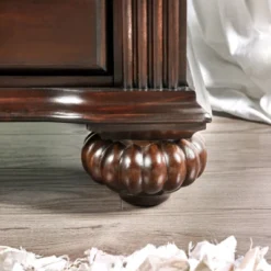 3pc California King Pennings Traditional Bed Set And Nightstand With Chest Dark Walnut - HOMES: Inside + Out -Furniture Store GUEST 774000ee d182 4f6d 8ec7 3708a60a0376