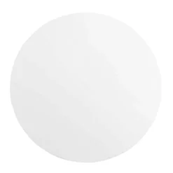 47" Tupelo Round Wood Dining Table Gold White - Modway