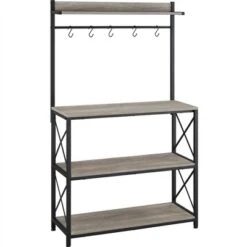 Yaheetech 4-Tier Kitchen Storage Rack With 5 S Hooks -Furniture Store GUEST 79248f6d 706c 4f5c bcbe 6497feacba4e