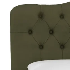 King Tufted Headboard Velvet Loden - Skyline Furniture -Furniture Store GUEST 792687d1 5b99 41ab b221 70107510f17f