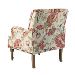 Set Of 2 Reggio Traditional Wooden Upholstered Armchair With Floral Patterns And Nailhead Trim | ARTFUL LIVING DESIGN 19 Set Of 2 Reggio Traditional Wooden Upholstered Armchair With Floral Patterns And Nailhead Trim | ARTFUL LIVING DESIGN -Furniture Store GUEST 7932d947 2049 4fa6 8788 5da931347eae