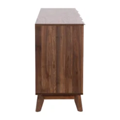 60" Haisley Mid-Century Modern Storage Buffet TV Stand For TVs Up To 64" With Adjustable Shelves Dark Walnut - Taylor & Logan -Furniture Store GUEST 7b0b597e 2c1a 402a 8554 92f2fb2f20fa