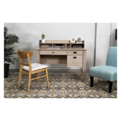 Executive Desk With Hutch USB And Charger Hub - OneSpace -Furniture Store GUEST 7cbd75ba c64e 4e4f 94da 234e34ad1aba