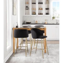 Set Of 2 Fran Contemporary Counter Height Barstools - LumiSource -Furniture Store GUEST 7e0fb91b 2ceb 4ec9 aa2c 364580642900