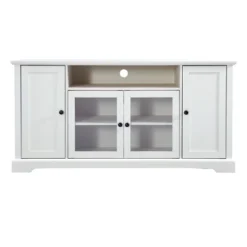 TV Stand For TV Up To 65in With 2 Tempered Glass Doors, Adjustable Panels Open Style Cabinet, Sideboard-ModernLuxe 16 TV Stand For TV Up To 65in With 2 Tempered Glass Doors, Adjustable Panels Open Style Cabinet, Sideboard-ModernLuxe -Furniture Store GUEST 7fcaa2ef 76eb 4354 8c71 81c829924e0e