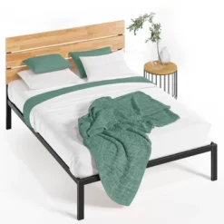 Paul Metal Platform Bed Frame Natural -ZINUS 16 Paul Metal Platform Bed Frame Natural -ZINUS -Furniture Store GUEST 810fcbe6 ca6d 484b bfe4 f444289800b6