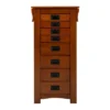 Delia Jewelry Armoire Brown - Powell Company -Furniture Store GUEST 81cfc928 81eb 4a17 bcee 54a4eba63789