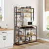 Yaheetech 71"H Large Baker's Rack With Hutch And Wine Rack -Furniture Store GUEST 81d3613f edf5 4514 86b1 e0ebef35a2f4