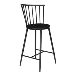 26" Bryce Counter Height Barstool Black - OSP Home Furnishings -Furniture Store GUEST 829b32c7 6b9a 42a9 afc6 cfdcc0fdbaf2
