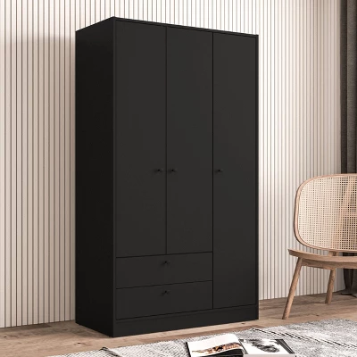 Denmark 3 Door And 2 Drawer Wardrobe - Chique 9 Denmark 3 Door And 2 Drawer Wardrobe - Chique - Image 7