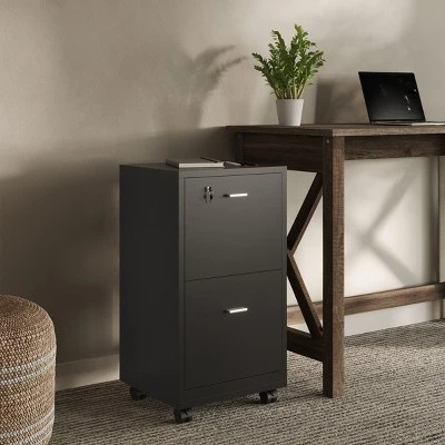 2-Drawer File Cabinet With Lock 5 2-Drawer File Cabinet With Lock - Image 3