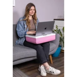 BIRDROCK HOME Lap Desk With Storage And Cushion (Pink) 9 BIRDROCK HOME Lap Desk With Storage And Cushion (Pink) -Furniture Store GUEST 89757e9f 0ad8 4e20 adbb af9e2d2bbc91