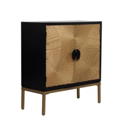 Contemporary Wood Cabinet Bronze - Olivia & May -Furniture Store GUEST 8aa9fb84 ca66 4d2a 8f0a 3df3d8105af9