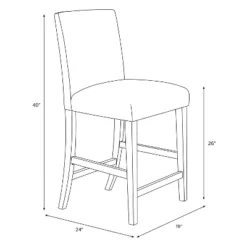 Hendrix Patterned Counter Height Barstool - Skyline Furniture 22 Hendrix Patterned Counter Height Barstool - Skyline Furniture -Furniture Store GUEST 8bb736ae 1a21 4628 9cd2 8acee2845a28