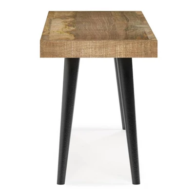 Jamison Bench Distressed Natural - WyndenHall 7 Jamison Bench Distressed Natural - WyndenHall - Image 5