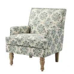 Asiab Wooden Upholstered Armchair | Karat Home -Furniture Store GUEST 8ca4ed4f d6b1 4c64 ab1b fd93e0a46789