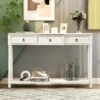 Console Table With Storage Drawers And Long Shelf-ModernLuxe -Furniture Store GUEST 8f7f0075 a19b 47d2 8027 6e34b5a7b687
