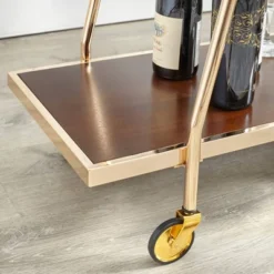Dorset Bar Cart Bright Gold - Angelo : Home -Furniture Store GUEST 90504dc4 1c49 4b5f 85d3 80328aa492cd