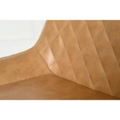 Set Of 2 Cooly Tufted Faux Leather Dining Chairs Camel - Abbyson Living -Furniture Store GUEST 9080f7cf 98d7 4da6 8c64 5084f4bf07cb