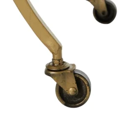 Contemporary Glam Metal Bar Cart - Olivia & May -Furniture Store GUEST 90b3909e da95 4ac6 8c1f dfd1d21631fa