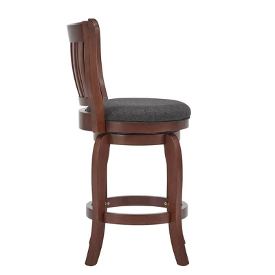 24" Tracee Swivel Counter Height Barstool - Inspire Q 4 24" Tracee Swivel Counter Height Barstool - Inspire Q - Image 2