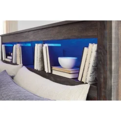 Queen/Full Drystan Bookcase Headboard - Signature Design By Ashley -Furniture Store GUEST 9359cc83 cbf1 4fe9 a792 46fd0b11fe44