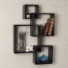 25.5" X 17.75" Intersecting Cube Wall Shelf - Danya B.