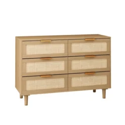 43.31" 6-Drawer Rattan Dresser For Living Room And Bedroom - ModernLuxe 14 43.31" 6-Drawer Rattan Dresser For Living Room And Bedroom - ModernLuxe -Furniture Store GUEST 938af7fc 3b13 4c05 8770 7e2c44b32b1c