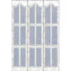 6" Double Sided Shutters Canvas Room Divider Blue - Oriental Furniture -Furniture Store GUEST 94d6f84c c23c 480d a7e8 8e296372d1fd
