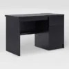 Kingston Desk With Cabinet Black/Brown - CorLiving -Furniture Store GUEST 95089671 a0ff 4266 8450 c04a371eae03