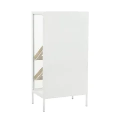 Farmhouse Metal Standing Wine Rack White - Olivia & May -Furniture Store GUEST 971d8d4e 5cdd 455c a0dc b51d299bb96e