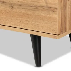 Radley Wood 3 Drawer Sideboard Buffet Oak Brown/Black - Baxton Studio 10 Radley Wood 3 Drawer Sideboard Buffet Oak Brown/Black - Baxton Studio -Furniture Store GUEST 97667f8c cc96 44b1 8232 12e121830bfc