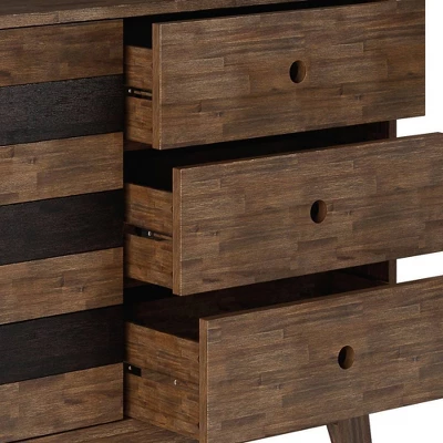 Medium Wright Storage Cabinet Rustic Natural Aged Brown - WyndenHall 8 Medium Wright Storage Cabinet Rustic Natural Aged Brown - WyndenHall - Image 6